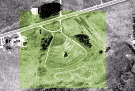 Chippewa Drive-In Theatre - Aerial - Photo From Terraserver (newer photo)